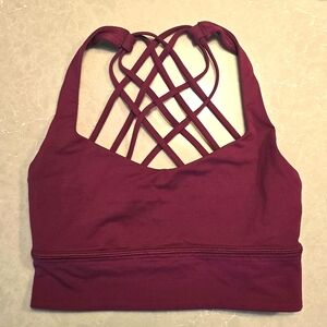 Lululemon Free to Be Bra *Wild Long Line